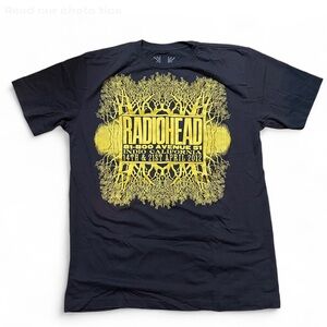 Radiohead Concert T-shirt Indio California April 2012 Large W.A.S.T.E